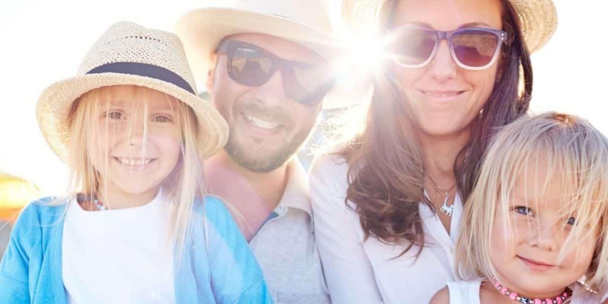 Happy House Cleaning Family