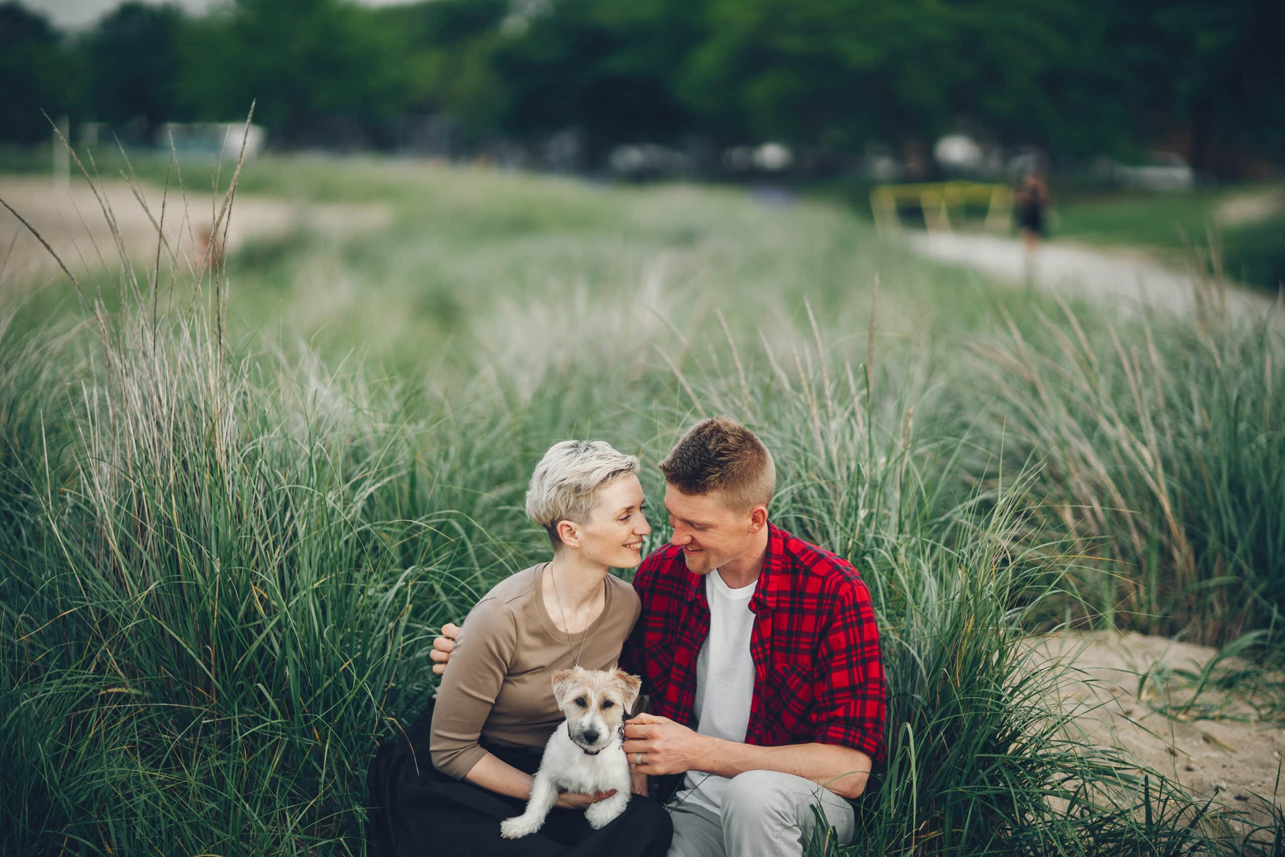 happy couple with dog 2022 02 02 03 49 16 utc scaled