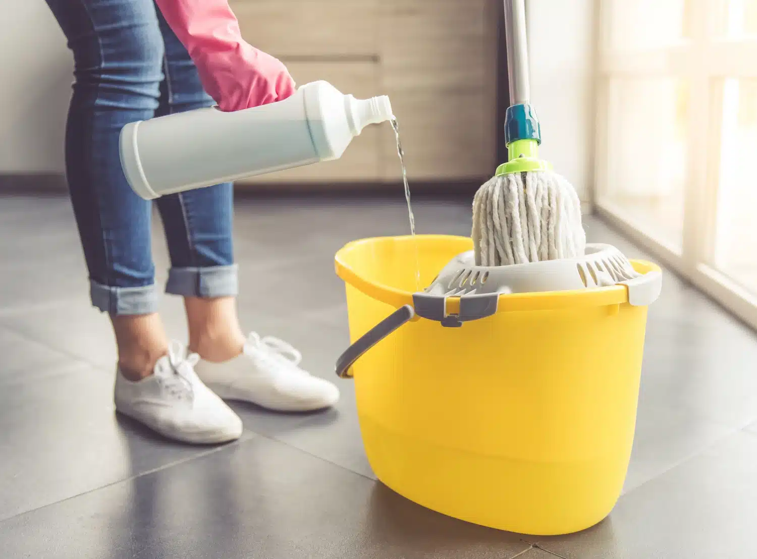 Professional House CleaningMopping