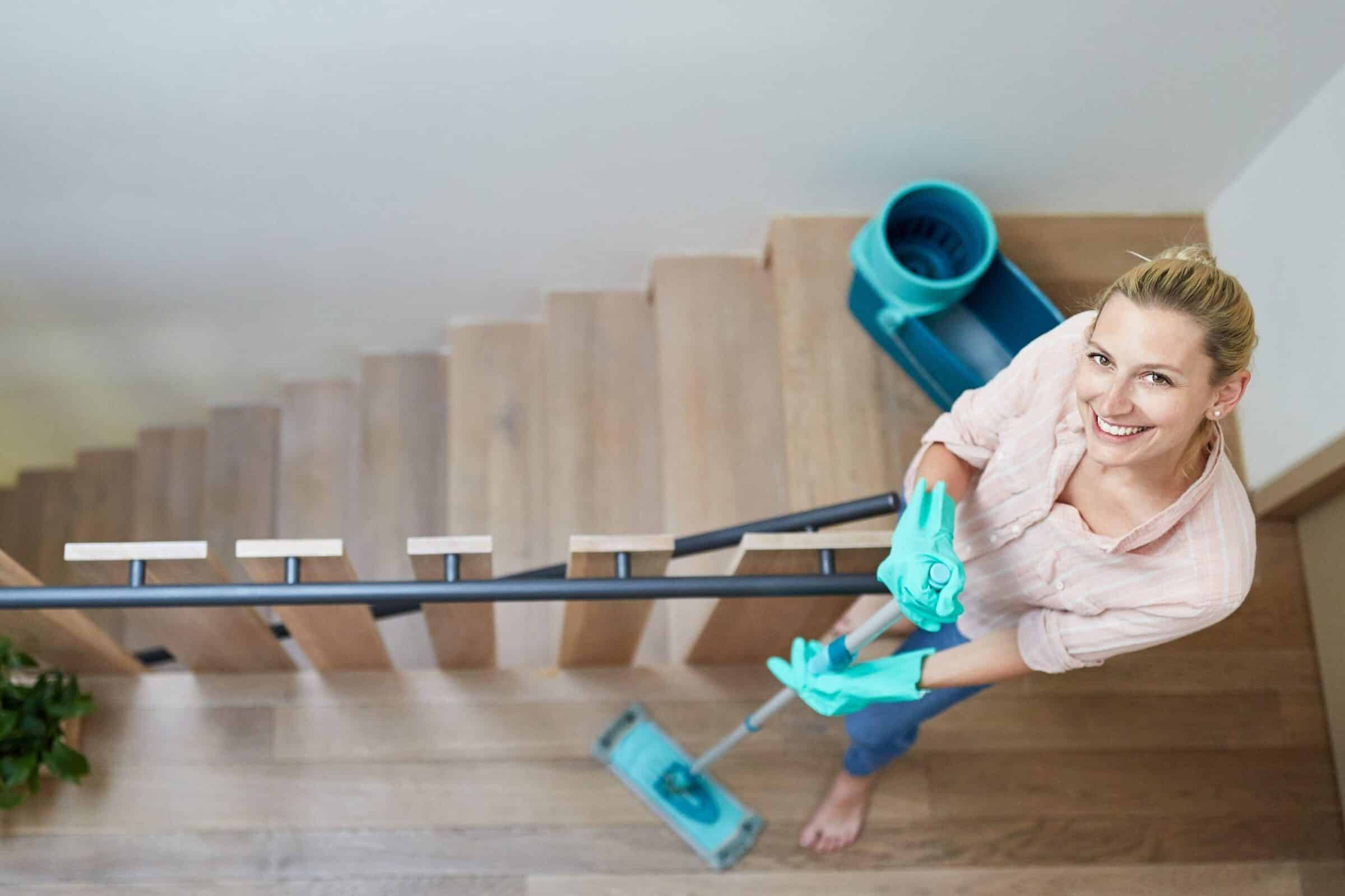 Professional House CleaningStaircase